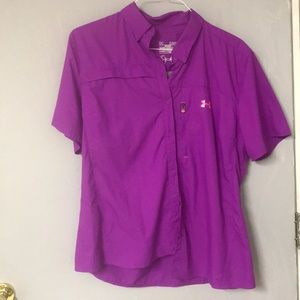 Under Armour fishing shirt!
